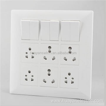 Most popular switch sockets multi socket directly sale